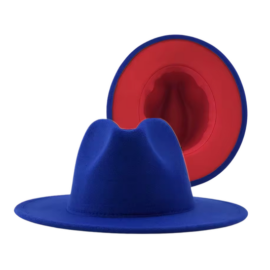 Royal Blue Fedora